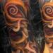 Tattoos - Skull and Rose  - 70879